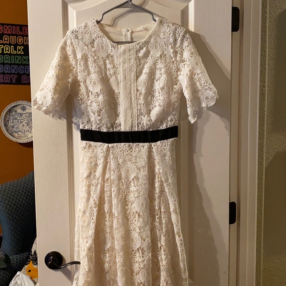 White Lace Dress